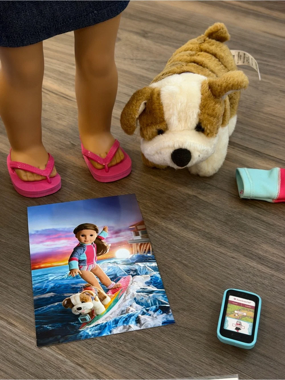 American Girl Joss Kendrick GOTY 2020 Doll Hearing Aid Cheer Surf Bundle